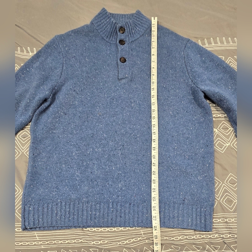 Neiman Marcus Men's Cashmere Textured Sweater Size Large - Picture 4 of 6